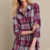 Mad About Plaid Top<Soft Surroundings Outlet