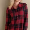 Mad About Plaid Top<Soft Surroundings Outlet