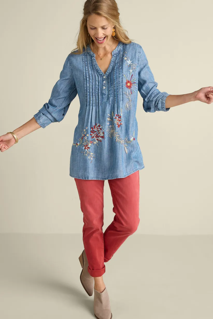Maddie Tencel™ Tunic<Soft Surroundings Best
