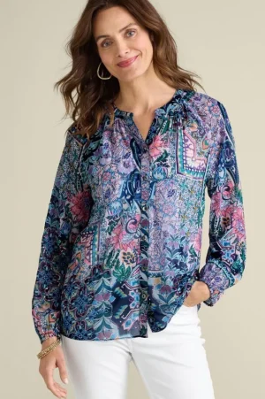 Maisie Long Sleeve Top<Soft Surroundings Discount