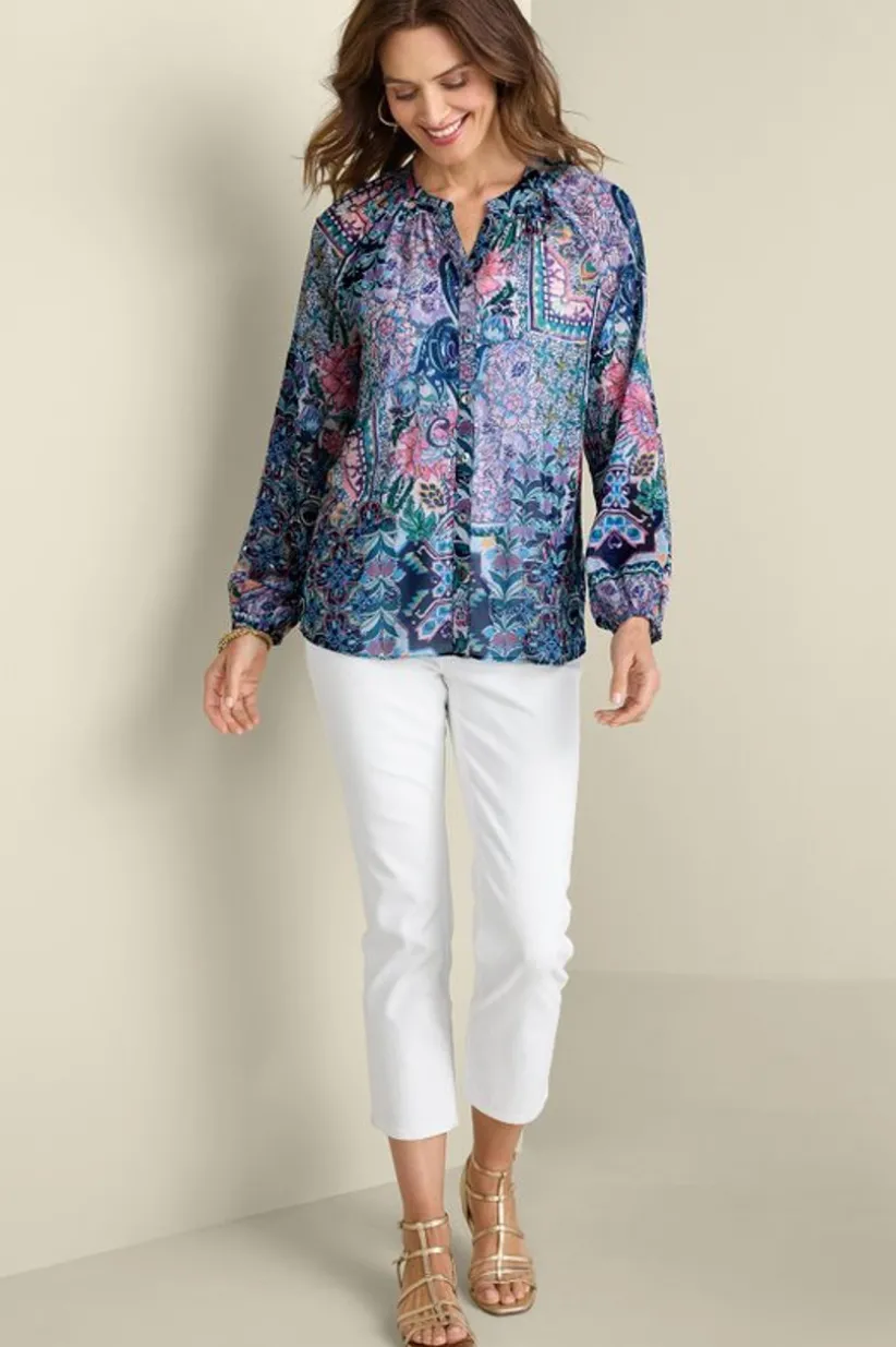 Maisie Long Sleeve Top<Soft Surroundings Discount