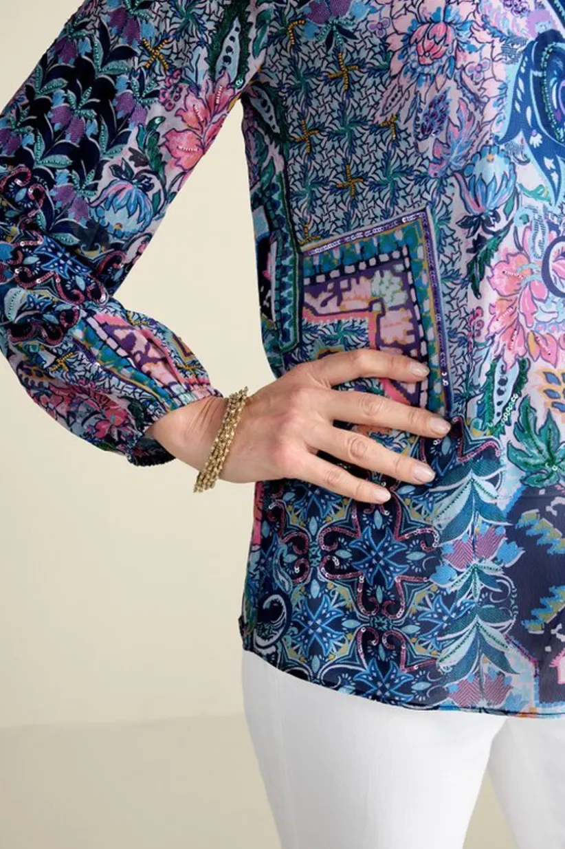 Maisie Long Sleeve Top<Soft Surroundings Discount