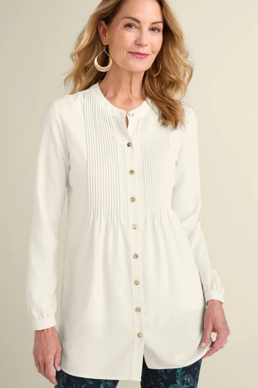 Makara Button Tunic<Soft Surroundings Online
