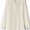 Makara Button Tunic<Soft Surroundings Online