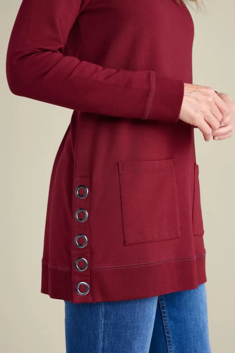 Make It Snappy Pullover<Soft Surroundings New