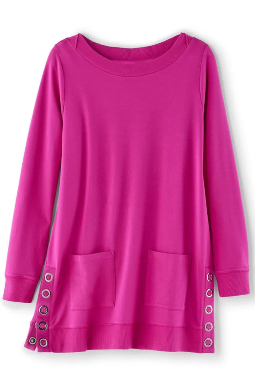 Make It Snappy Pullover<Soft Surroundings New