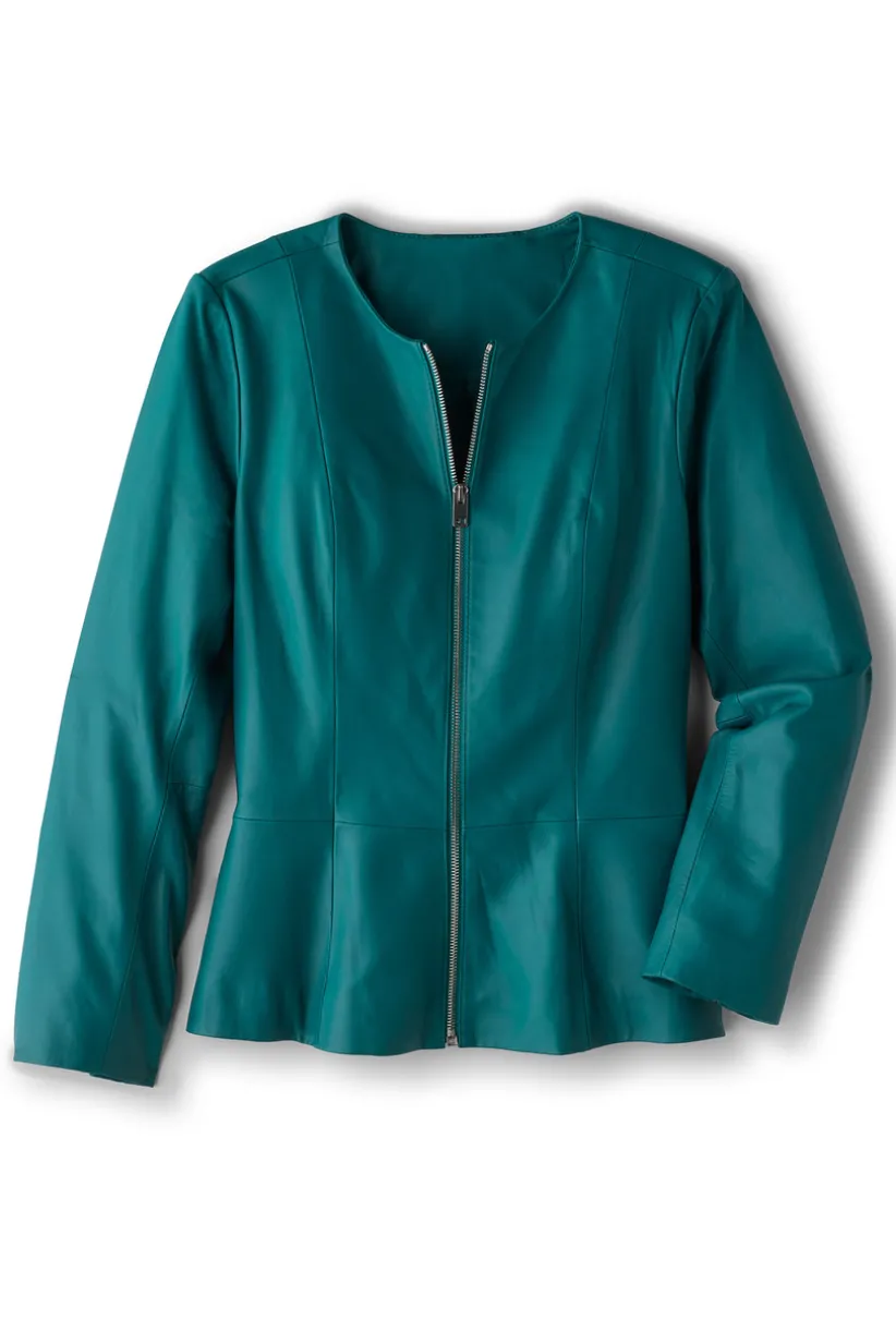 Marfa Leather Jacket<Soft Surroundings New