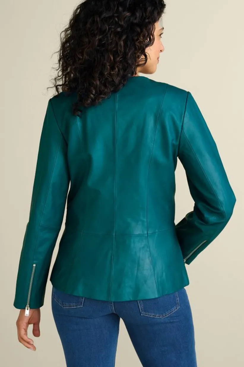 Marfa Leather Jacket<Soft Surroundings New