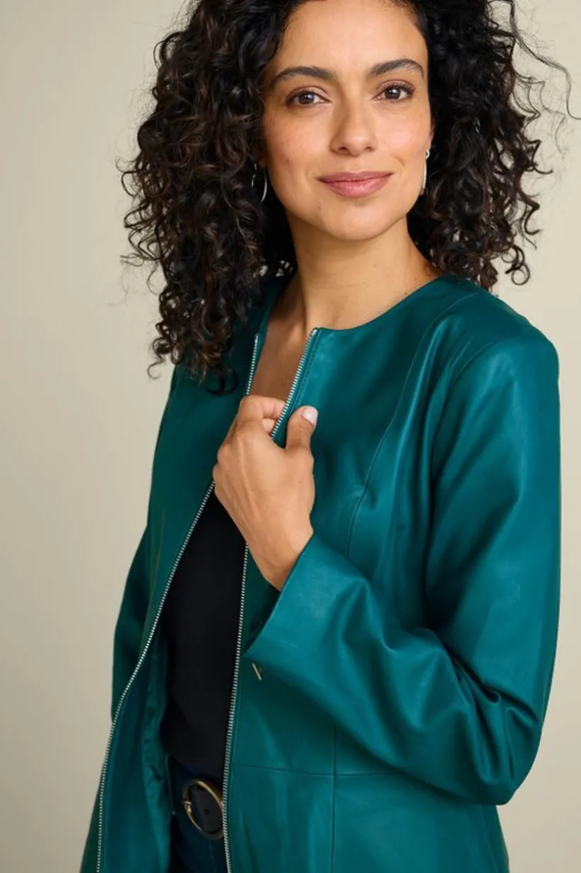 Marfa Leather Jacket<Soft Surroundings New