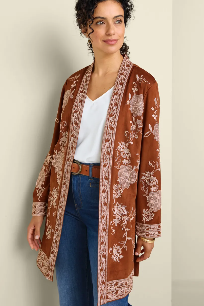 Marienne Faux Suede Jacket<Soft Surroundings Sale