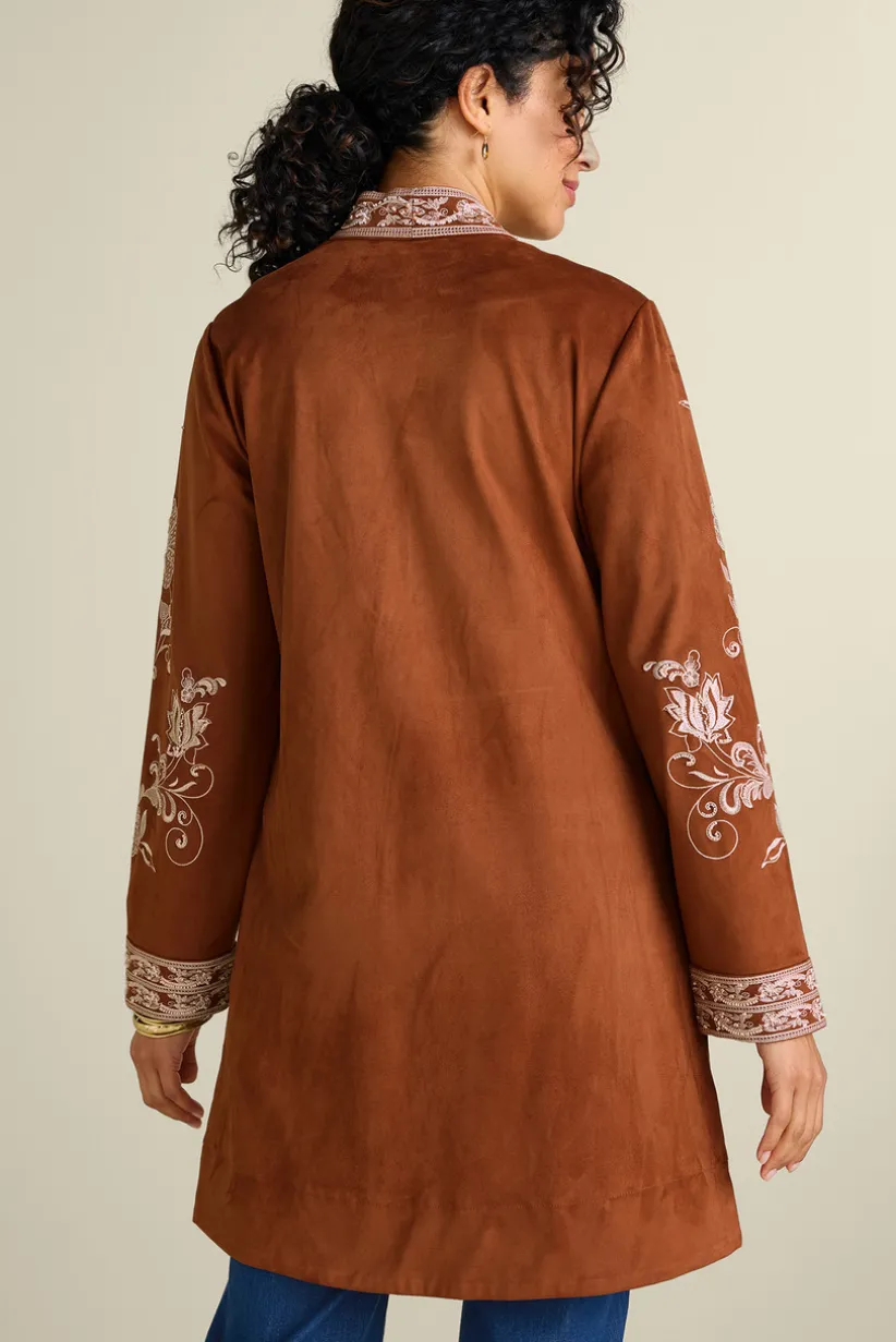 Marienne Faux Suede Jacket<Soft Surroundings Sale