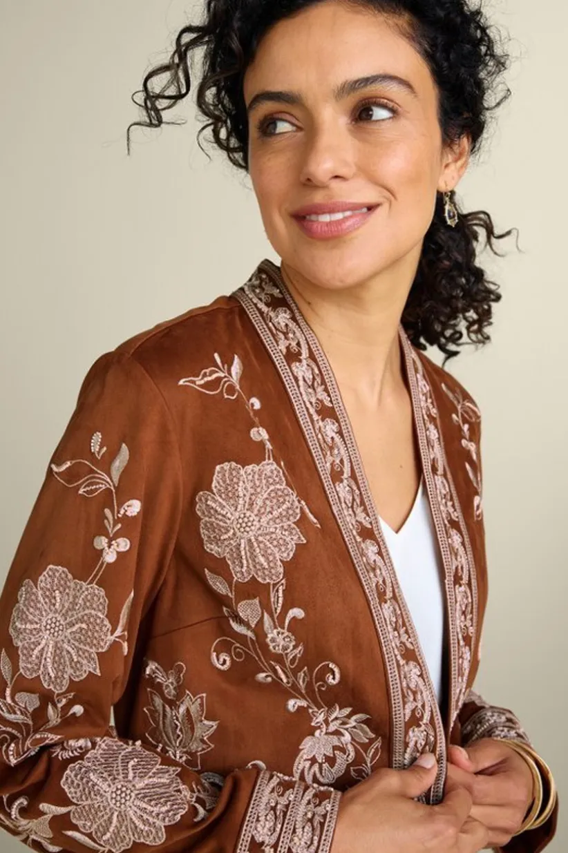 Marienne Faux Suede Jacket<Soft Surroundings Sale