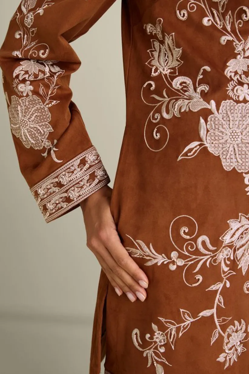 Marienne Faux Suede Jacket<Soft Surroundings Sale