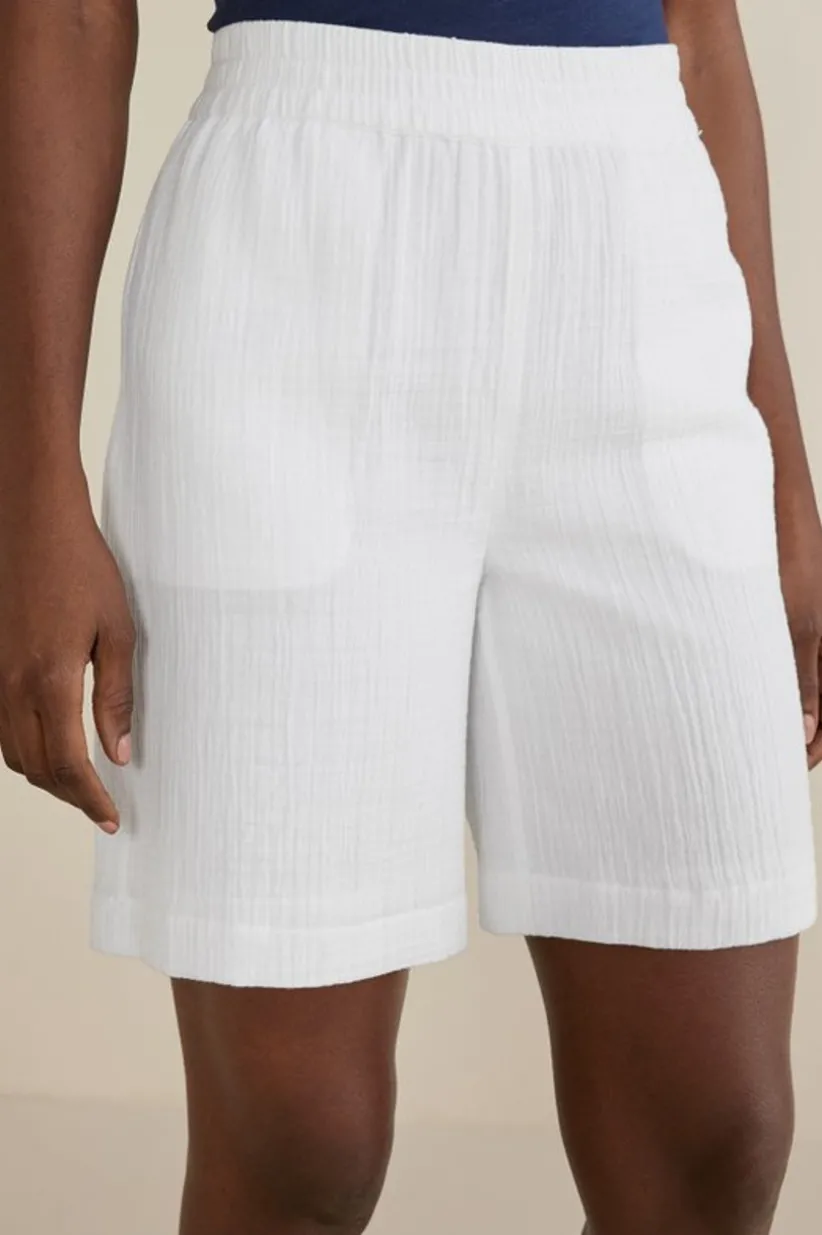 Marilla Gauze Shorts<Soft Surroundings Sale