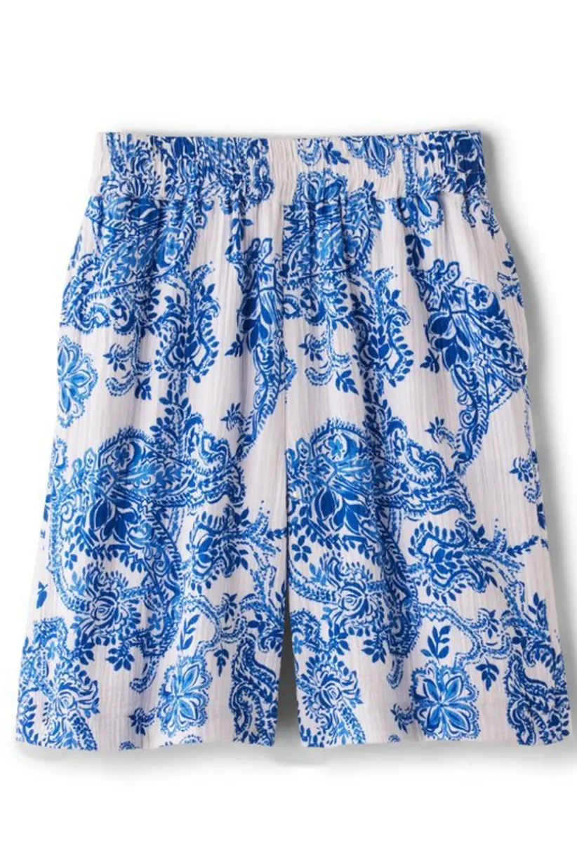 Marilla Gauze Shorts<Soft Surroundings Sale