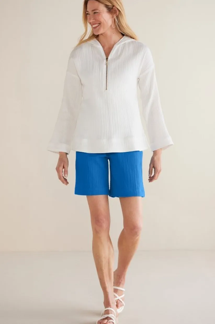 Marilla Gauze Shorts<Soft Surroundings Sale