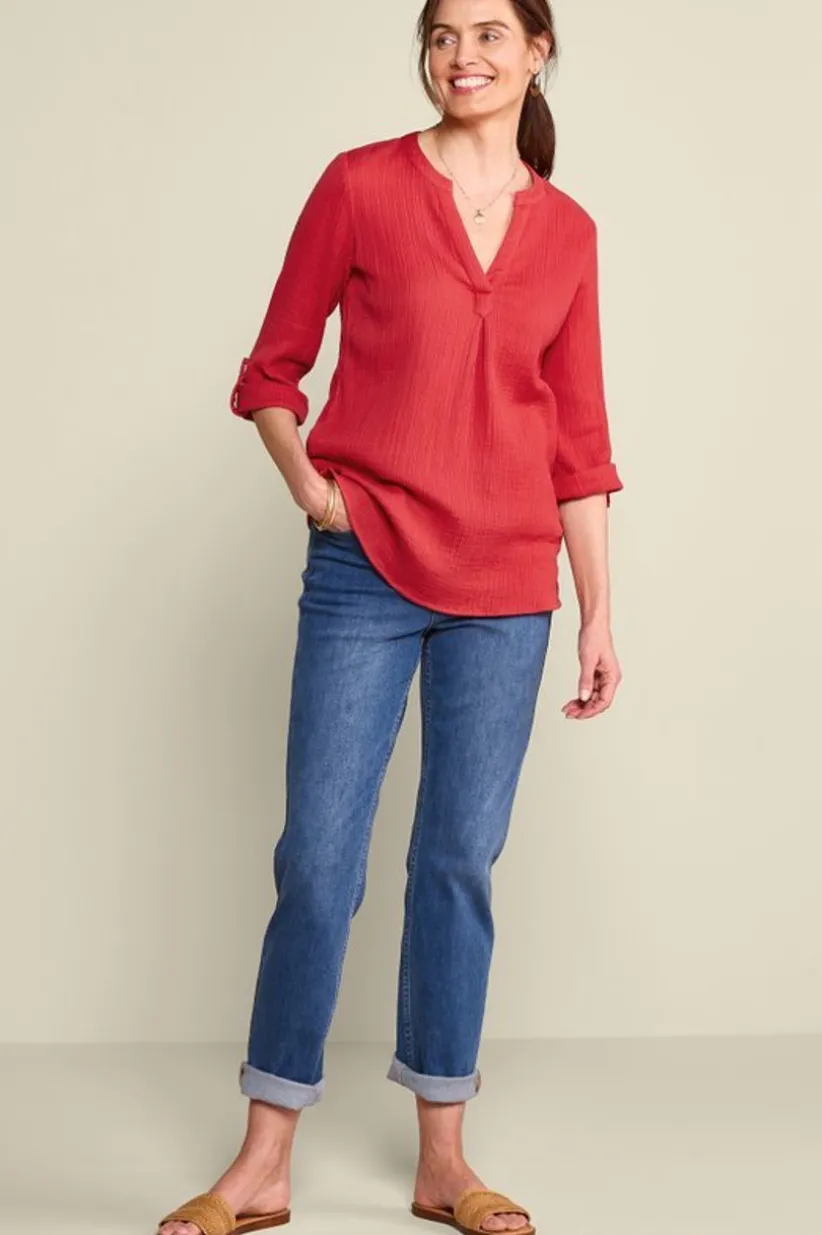 Marley Gauze Tunic<Soft Surroundings Outlet