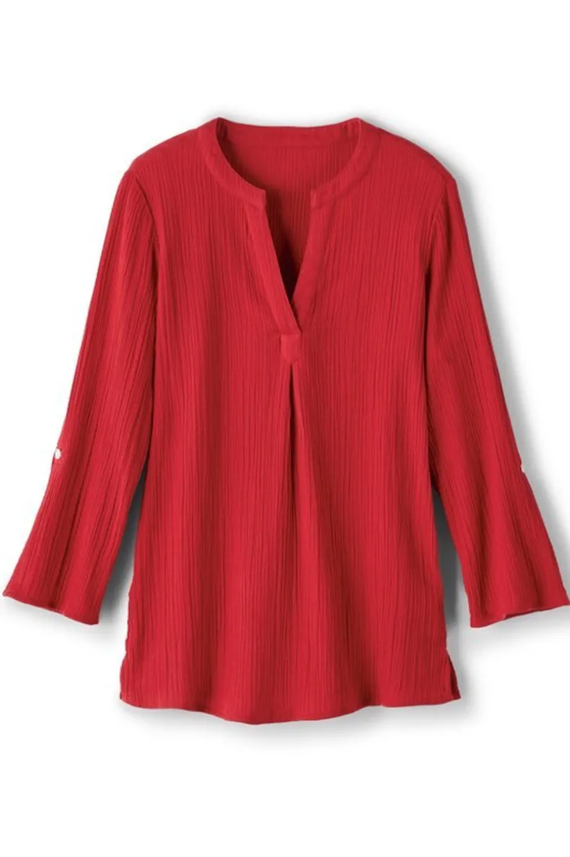 Marley Gauze Tunic<Soft Surroundings Outlet