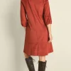 Martine Faux Suede Dress<Soft Surroundings Sale