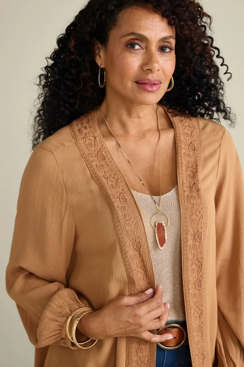 Megara Gauze Topper<Soft Surroundings Hot