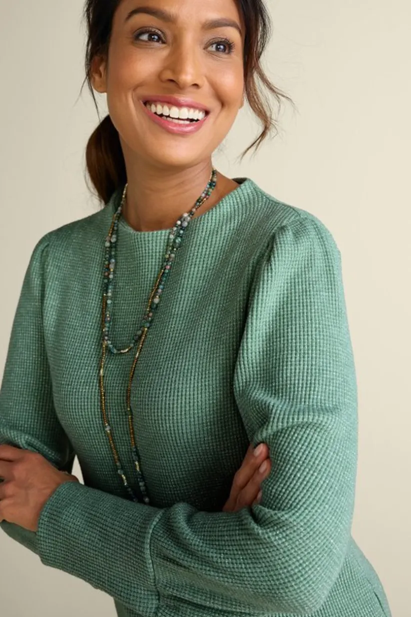 Melina Waffle Pullover<Soft Surroundings Best
