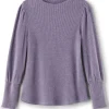 Melina Waffle Pullover<Soft Surroundings Best