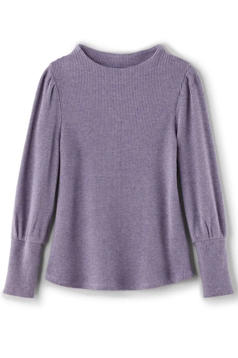 Melina Waffle Pullover<Soft Surroundings Best