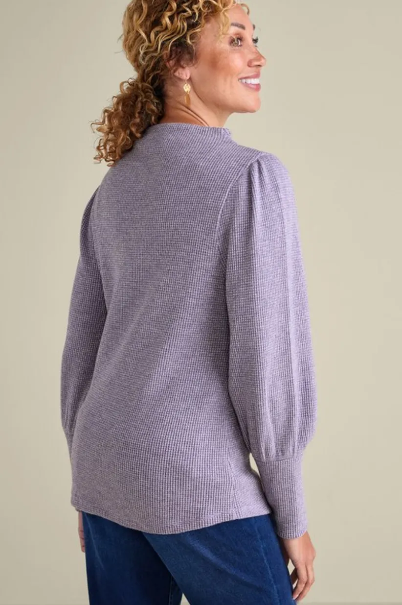 Melina Waffle Pullover<Soft Surroundings Best