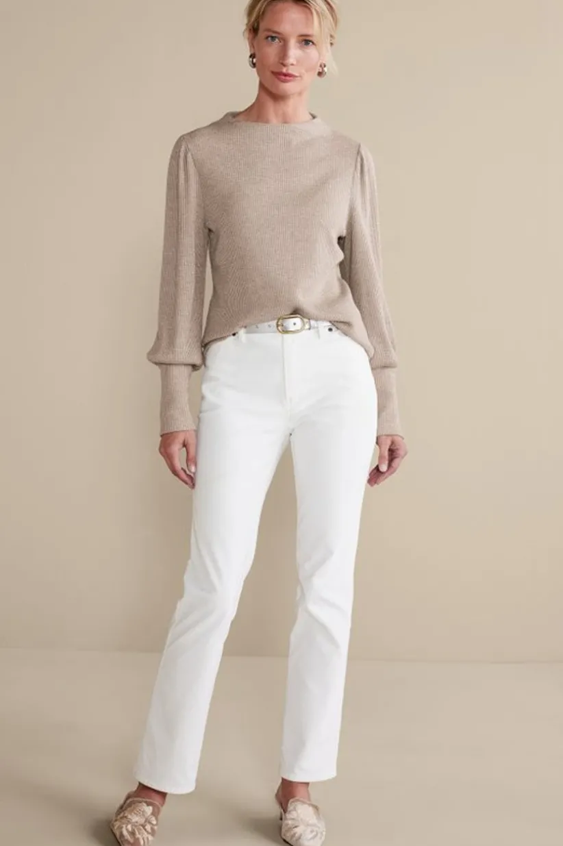 Melina Waffle Pullover<Soft Surroundings Best