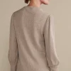 Melina Waffle Pullover<Soft Surroundings Best