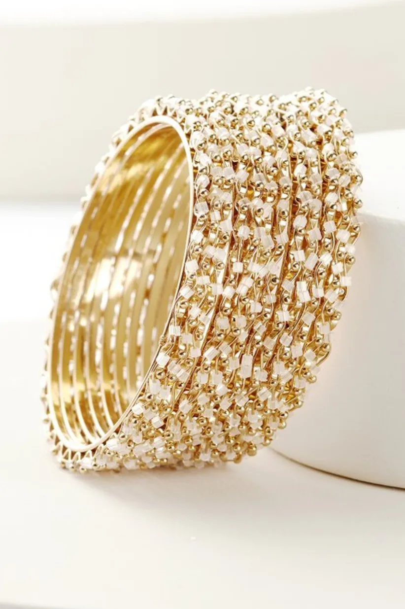 Mena Beaded Bangle Set<Soft Surroundings Fashion
