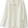 Meria Zip Cardi<Soft Surroundings Online