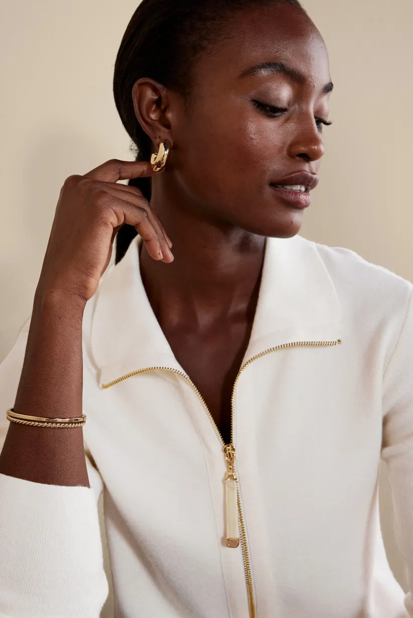 Meria Zip Cardi<Soft Surroundings Online