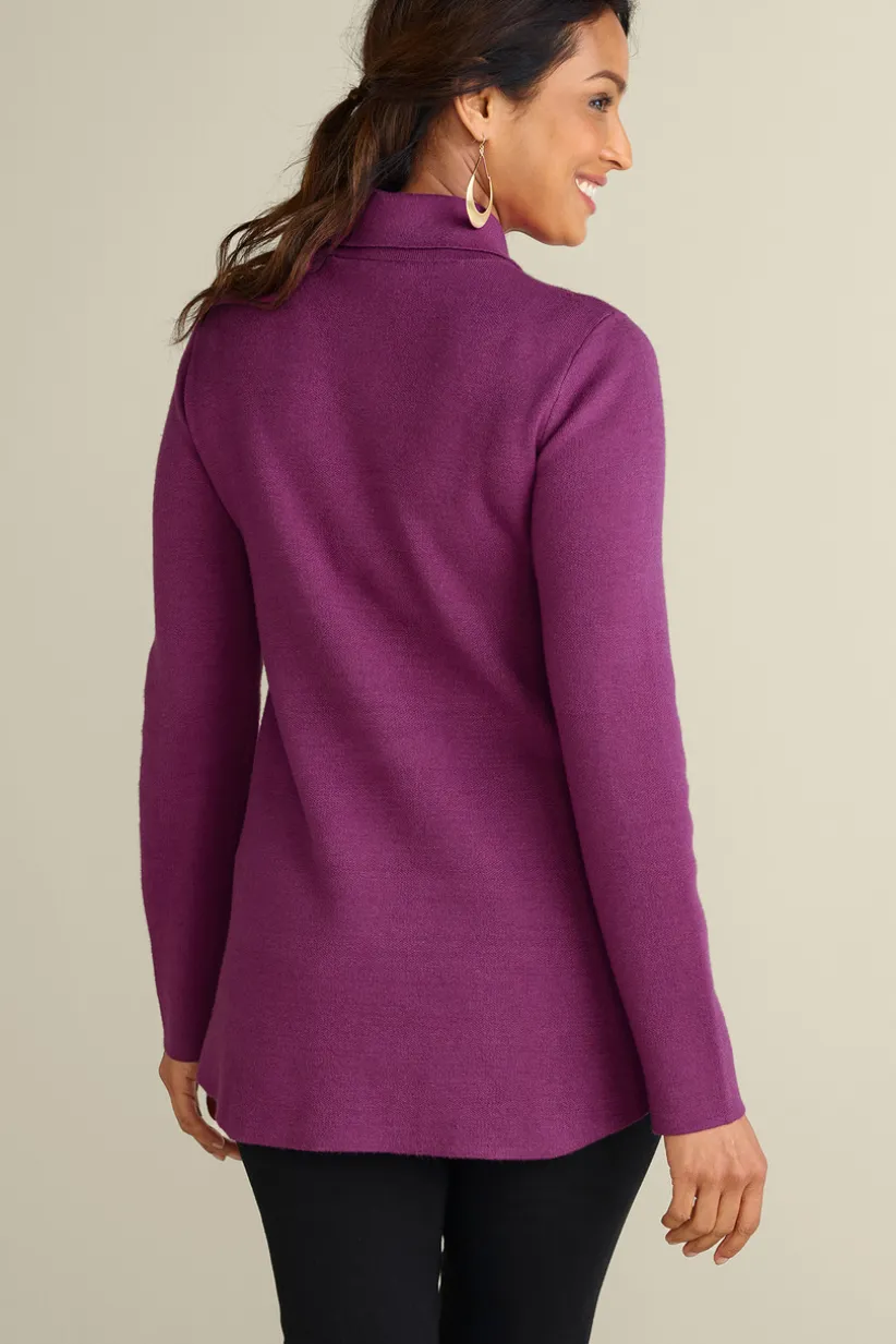 Meria Zip Cardi<Soft Surroundings Online