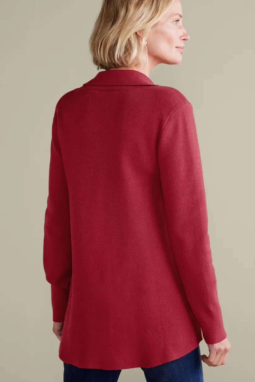 Meria Zip Cardi<Soft Surroundings Online