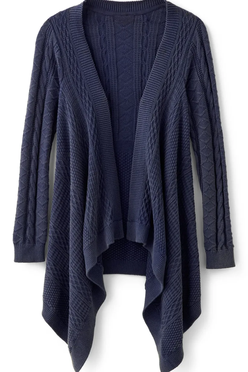 Minah Cable Knit Cardigan<Soft Surroundings Clearance