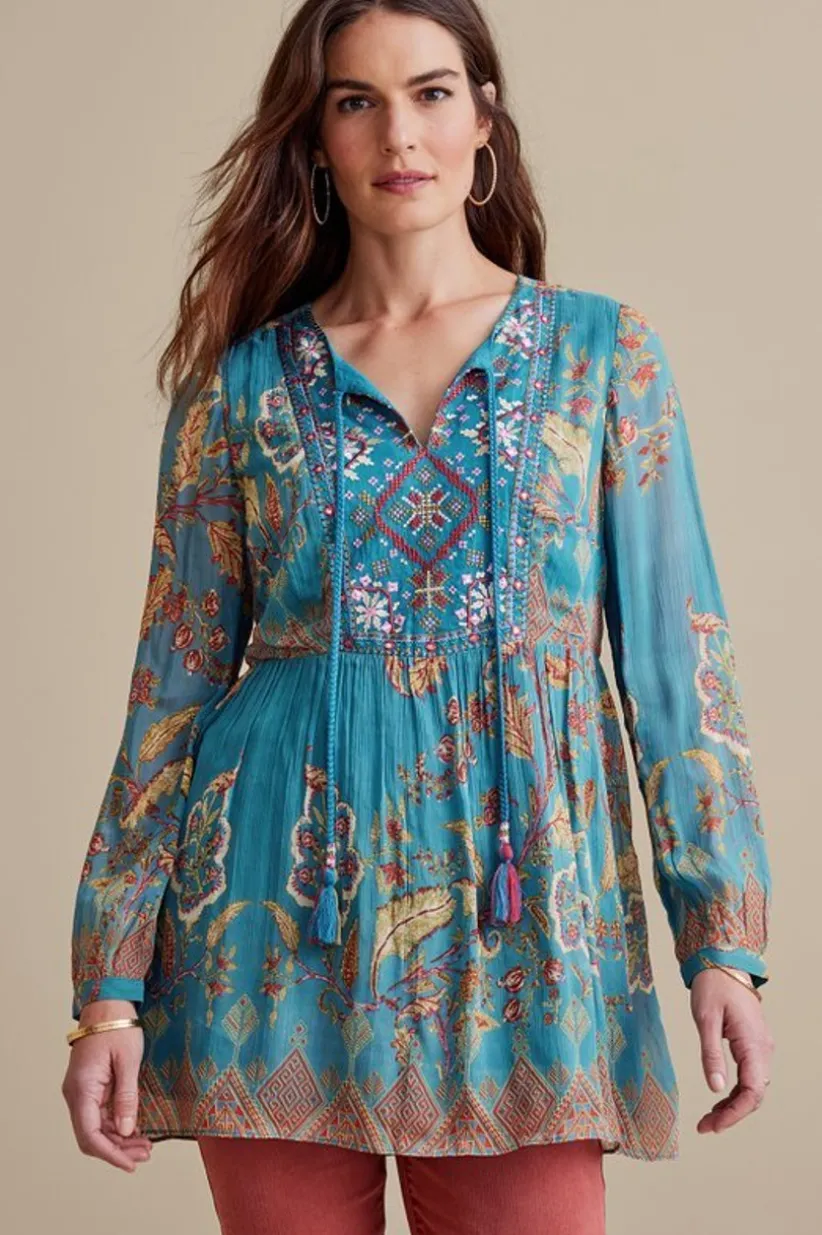 Mirapani Tunic<Soft Surroundings Discount
