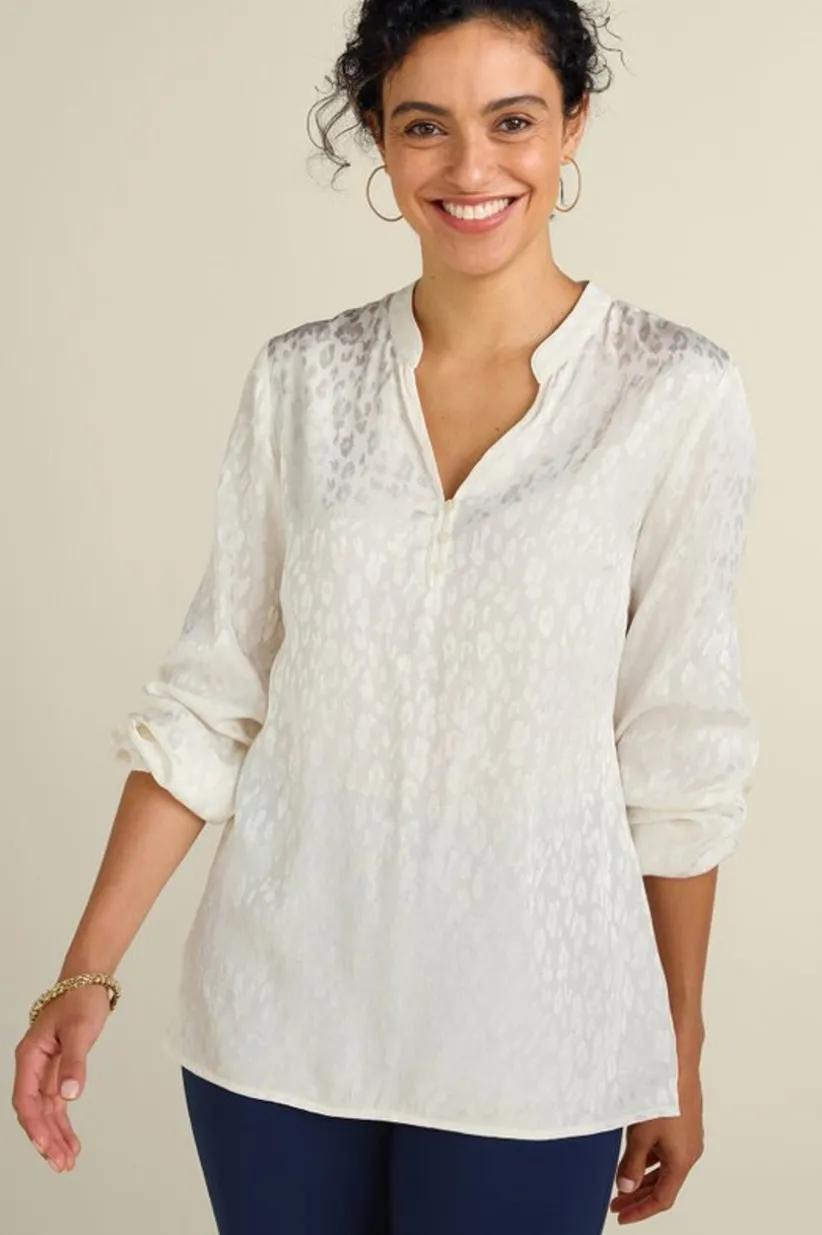 Mirasol Jacquard Tunic<Soft Surroundings Best