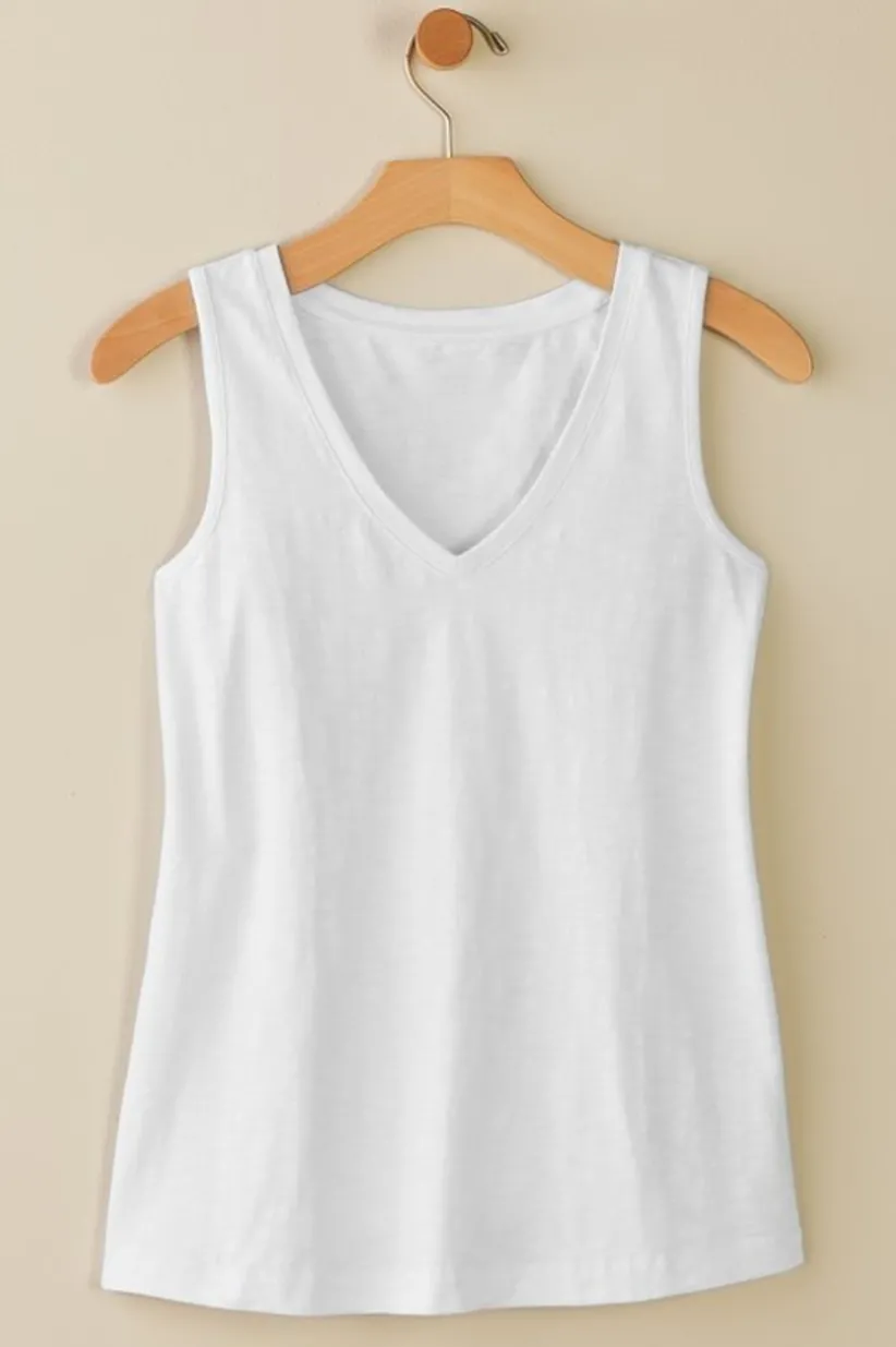 Mistral Supima Slub Tank<Soft Surroundings Fashion