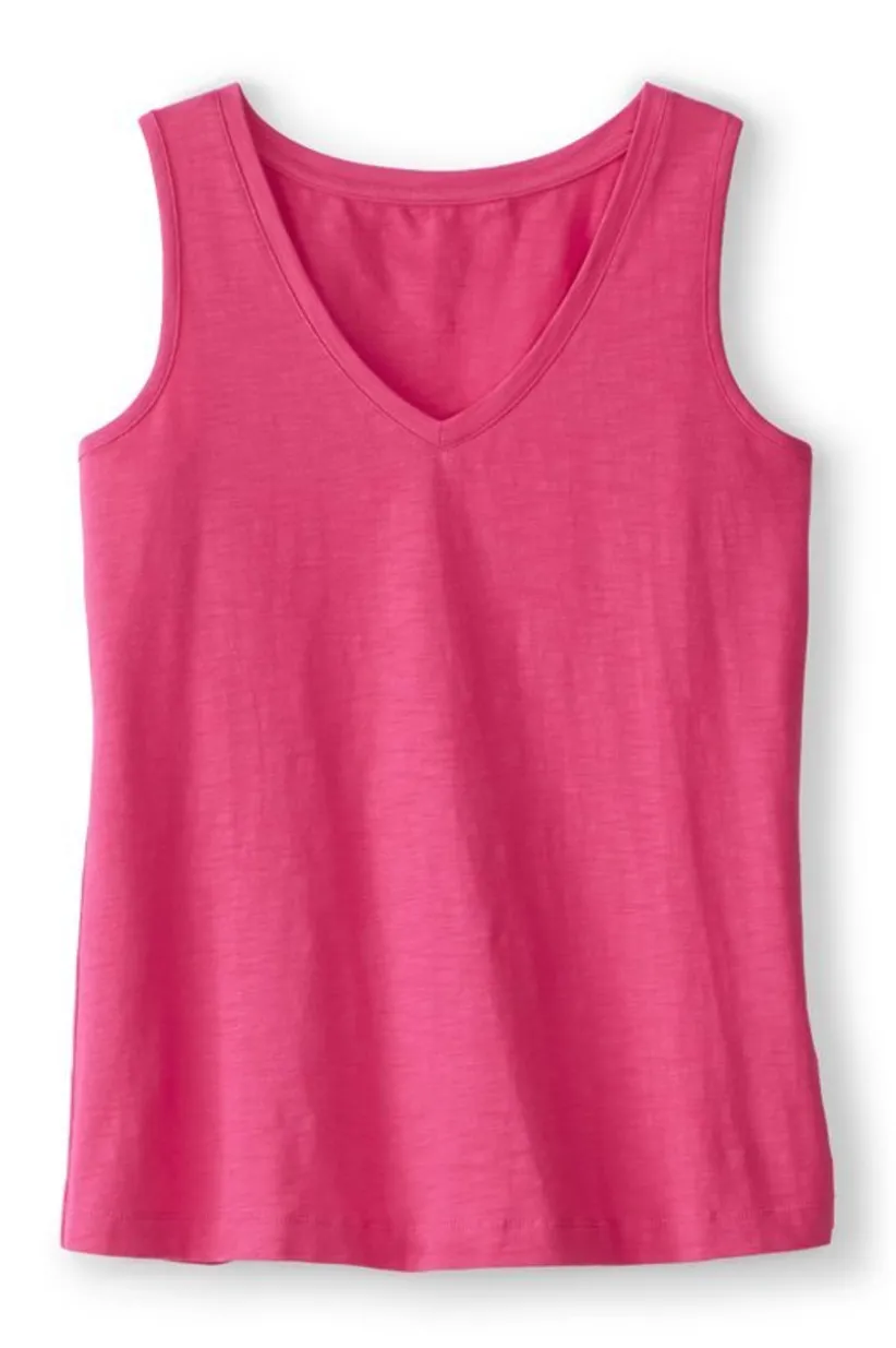 Mistral Supima Slub Tank<Soft Surroundings Fashion
