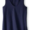 Mistral Supima Slub Tank<Soft Surroundings Fashion