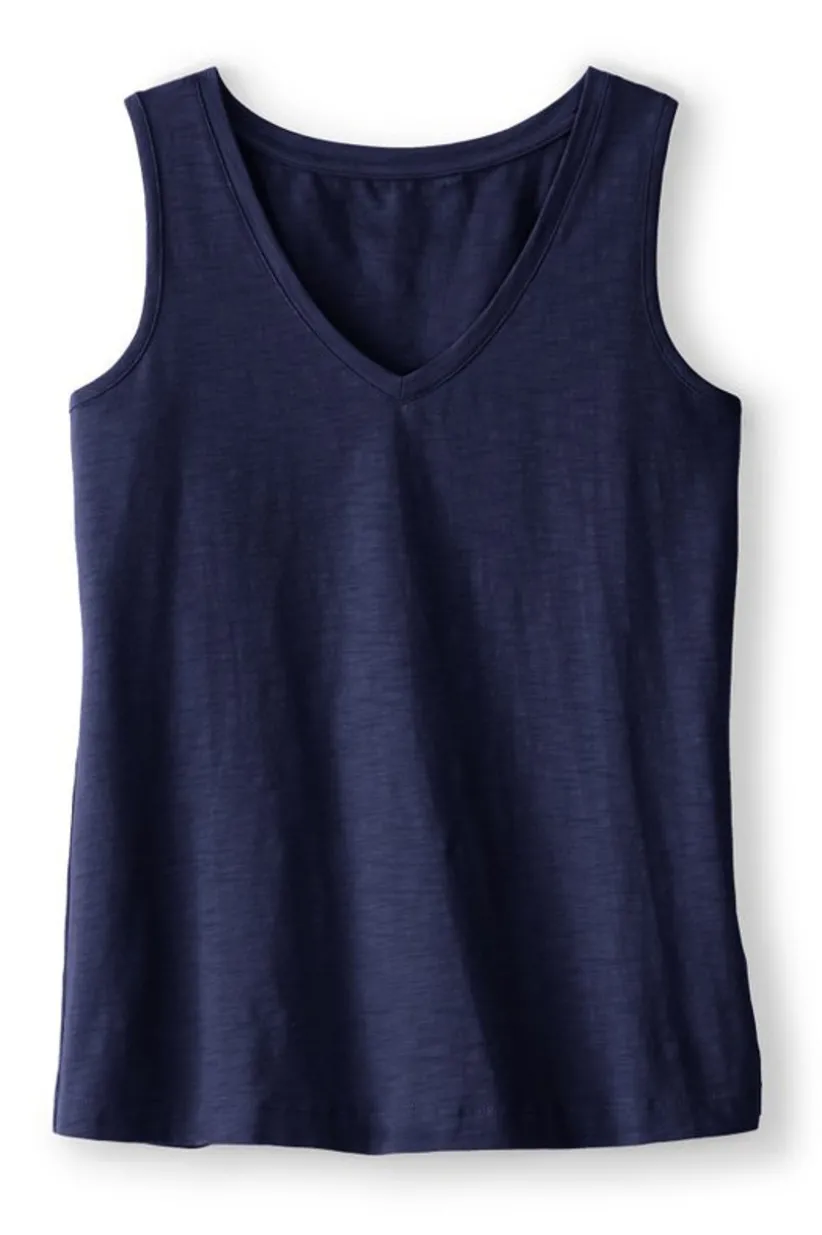 Mistral Supima Slub Tank<Soft Surroundings Fashion