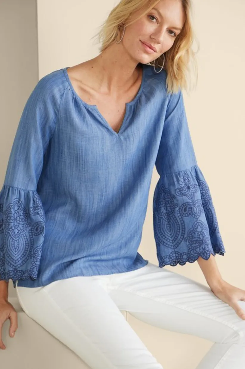 Misty Tencel™ Shirt<Soft Surroundings Outlet