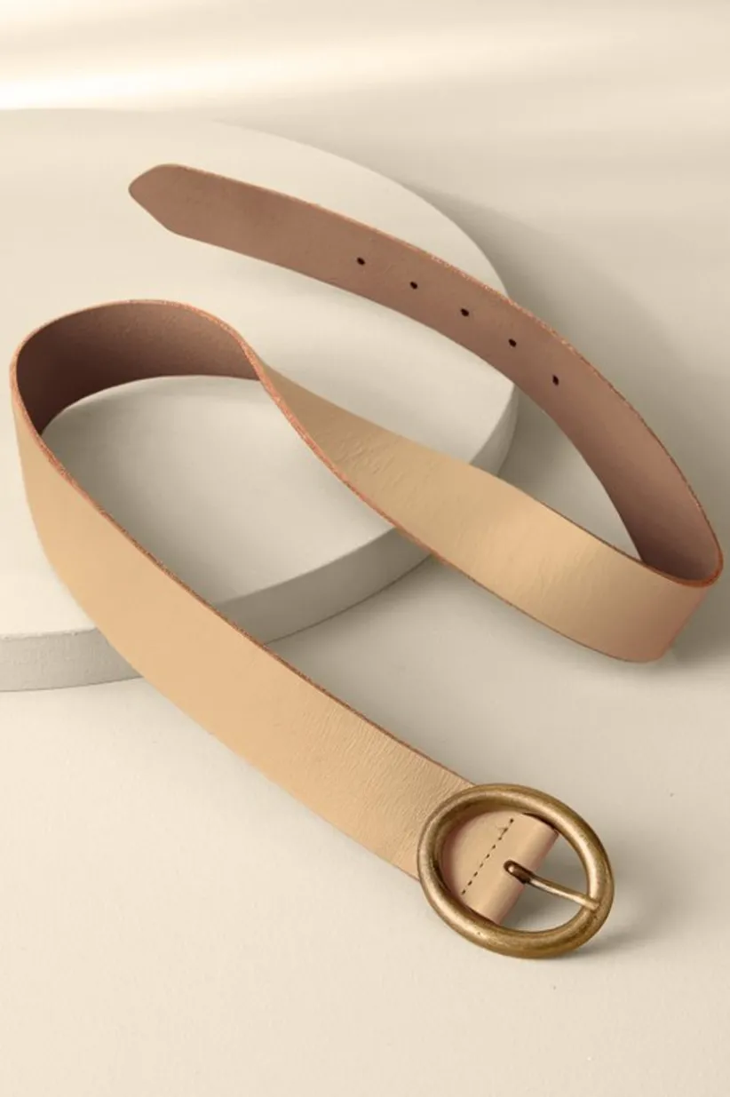 Monaco Leather Belt<Soft Surroundings Fashion