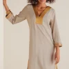 Myla Caftan<Soft Surroundings Hot