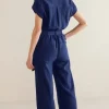 Natasha Gauze Jumpsuit<Soft Surroundings Discount