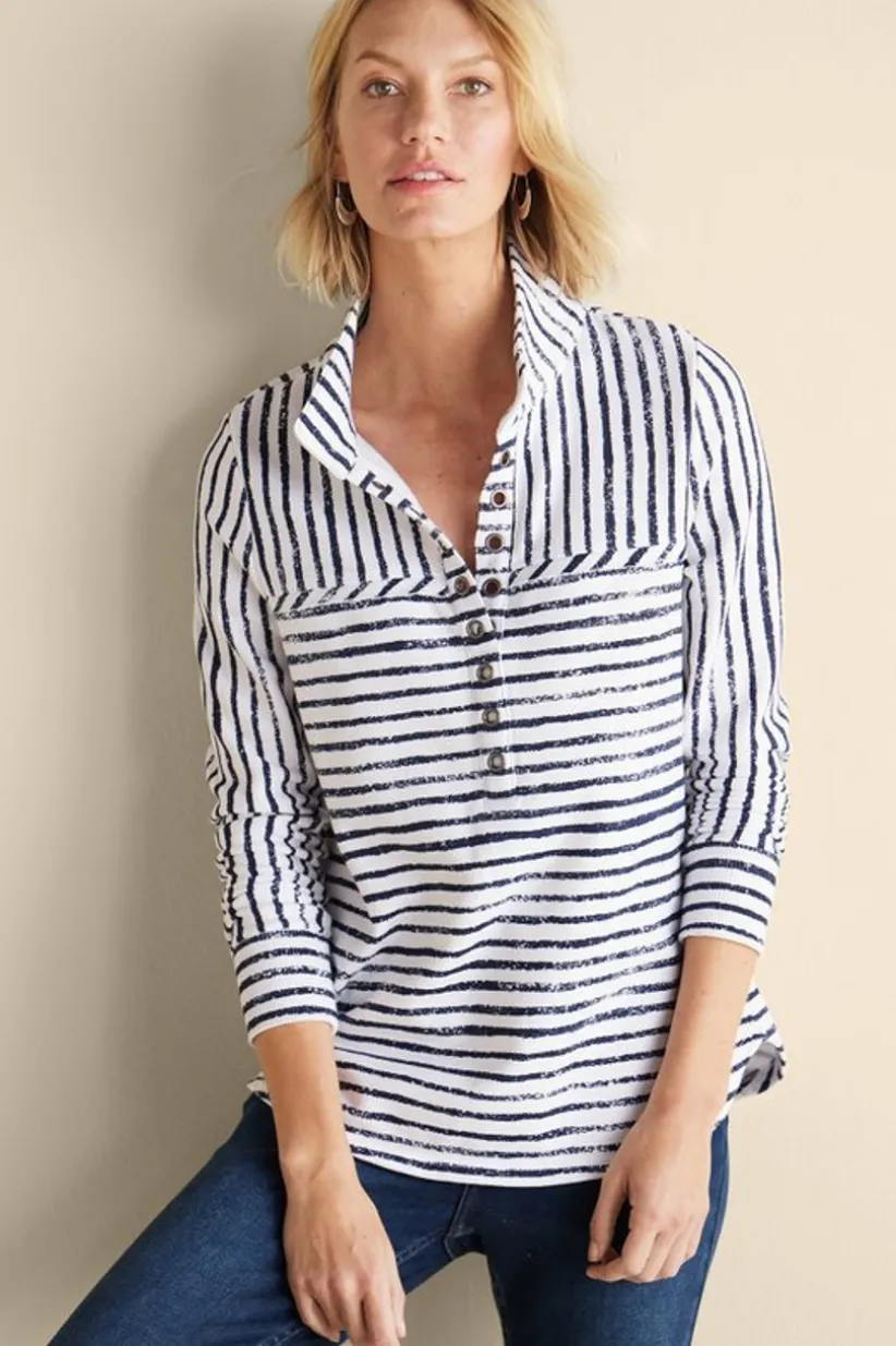 Neera French Terry Tunic<Soft Surroundings Clearance