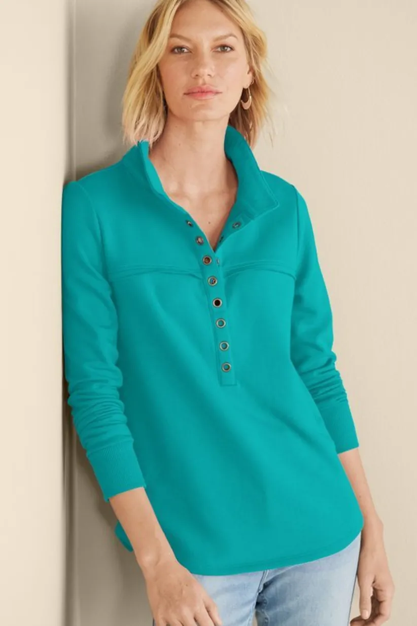 Neera French Terry Tunic<Soft Surroundings Clearance