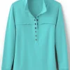 Neera French Terry Tunic<Soft Surroundings Clearance