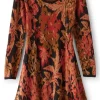 Nelia Jacquard Sweater Dress<Soft Surroundings Hot
